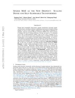 dropless moe|Sparse MoE as the New Dropout: Scaling Dense and Self .